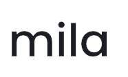 Mila logo in black text on a white background
