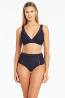 Amazing Lace Cross Front D/DD Cup Panelled Bralette