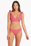 Chamarel Bonded Frill Bra Top