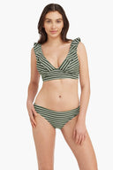 Chamarel Bonded Frill Bra Top