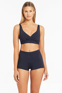 Eco Essentials Cross Front Multifit Bra Top