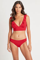 Eco Essentials Frill Bra Top